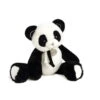Baby'Nat - Mon P'tit Panda Peluche Noir Blanc 30 Cm