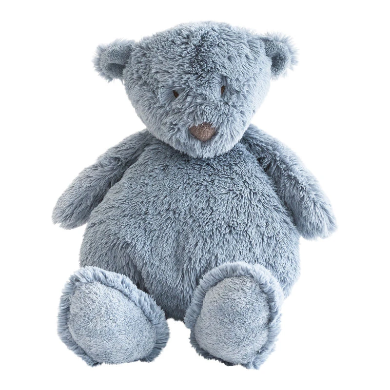 Dimpel - Noann L'ours - Peluche L Bleu 40 Cm 1 Dimpel - Noann L'ours - Peluche L Bleu 40 Cm