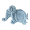 Dimpel - Oscar L'éléphant - Grand Doudou Bleu Foncé 40 Cm