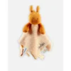 Noukie's Paco L'âne Doudou Coton Biologique Jaune Ocre 25 Cm