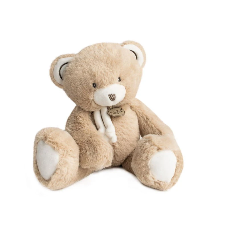 Baby'Nat - Pap'ours Peluche Ours Miel Beige 30 Cm 1 Baby'Nat - Pap'ours Peluche Ours Miel Beige 30 Cm