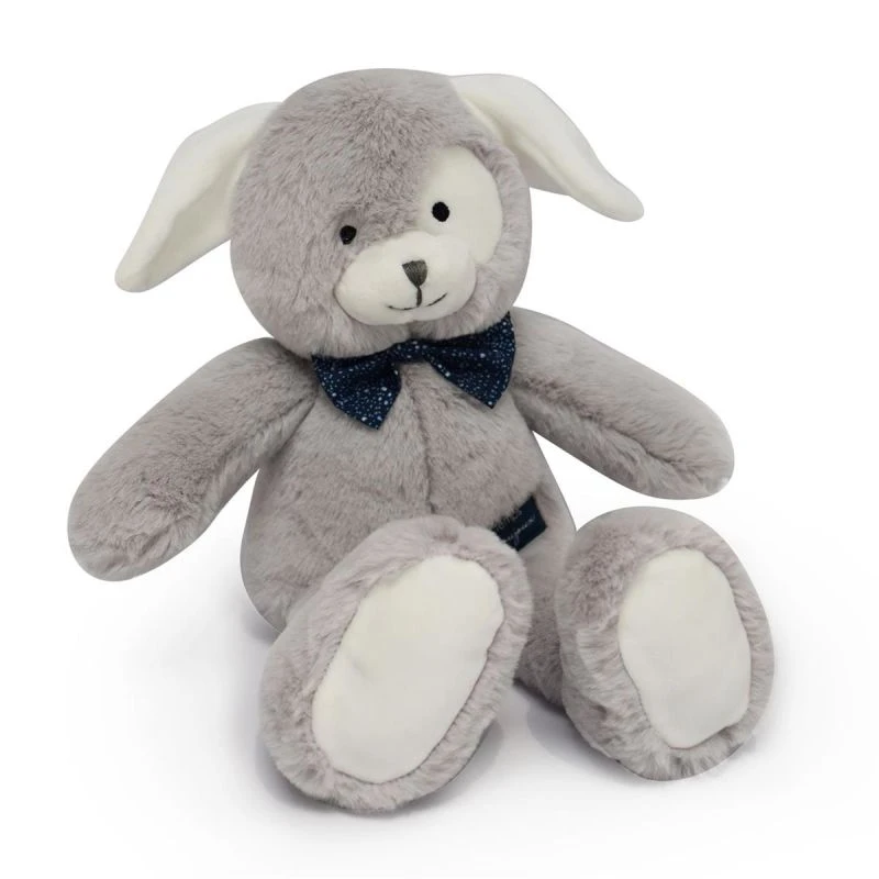 Maïlou Tradition - Peluche Grisou Le Chien Fabriqué En France - Gris 28 Cm 1 Maïlou Tradition - Peluche Grisou Le Chien Fabriqué En France - Gris 28 Cm