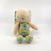 Klorane Doudou Peluche Lapin Beige Bleu Jaune 20 Cm