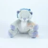 Luc Et Léa Peluche Lion Gris Bleu