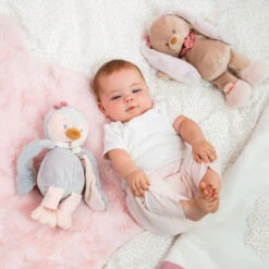 Nattou - Pauline & Sasha - Peluche Lapin 30 Cm 7 Nattou - Pauline & Sasha - Peluche Lapin 30 Cm -Jouets En Peluche Boutique peluchesashalepingouinphoto3