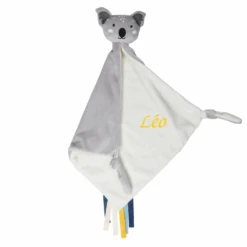 Tryco - Doudou Plat Kyle Le Koala - Gris Blanc 30 Cm