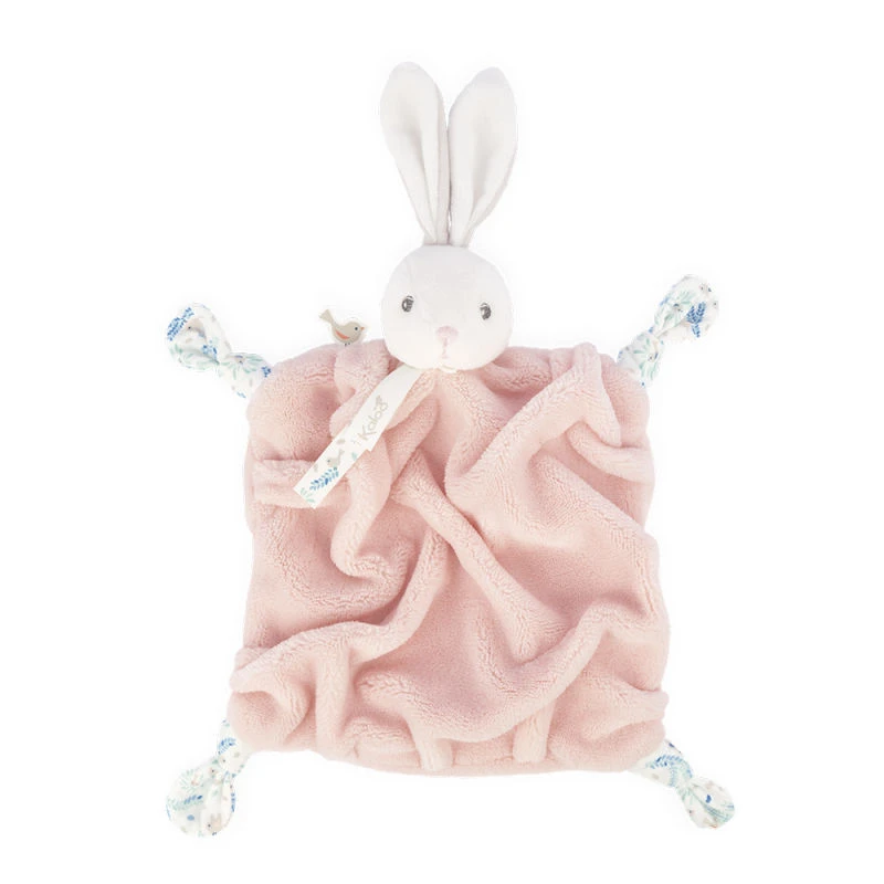 Kaloo - Plume - Doudou Plat Lapin Rose Poudré 25 Cm 1 Kaloo - Plume - Doudou Plat Lapin Rose Poudré 25 Cm