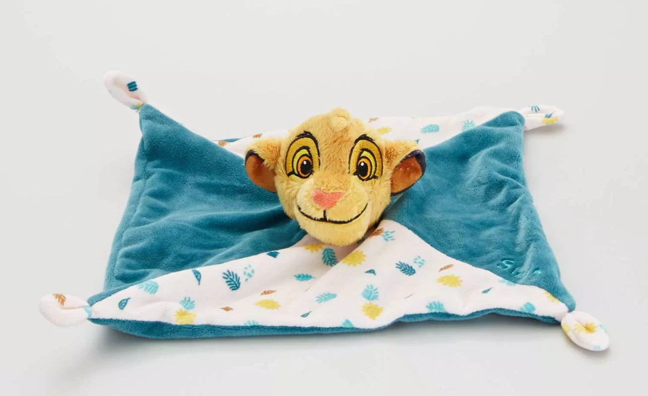 Disney Le Roi Lion Doudou Plat Simba Bleu Blanc 25 Cm 1 Disney Le Roi Lion Doudou Plat Simba Bleu Blanc 25 Cm