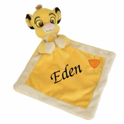 Disney Le Roi Lion Doudou Simba Jaune Beige Orange 25 Cm