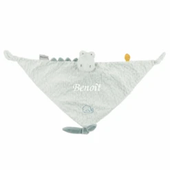 Nattou - Roméo Jules Sally - Maxi Doudou Crocodile Vert 40 Cm