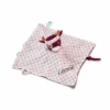 Lilliputiens - Rosalie La Vache - Doudou Plat Blanc En Coton Biologique 25 Cm