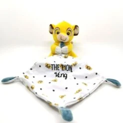 Disney Simba Le Lion Doudou Mouchoir The Lion King 25 Cm