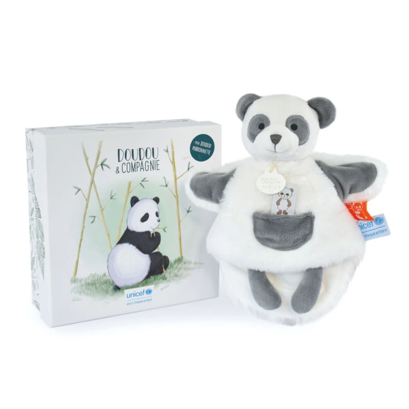 Doudou Et Compagnie - UNICEF - Doudou Marionnette Panda 3 Doudou Et Compagnie - UNICEF - Doudou Marionnette Panda – Image 3